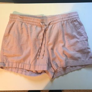 Old Navy Pink Canvas Shorts